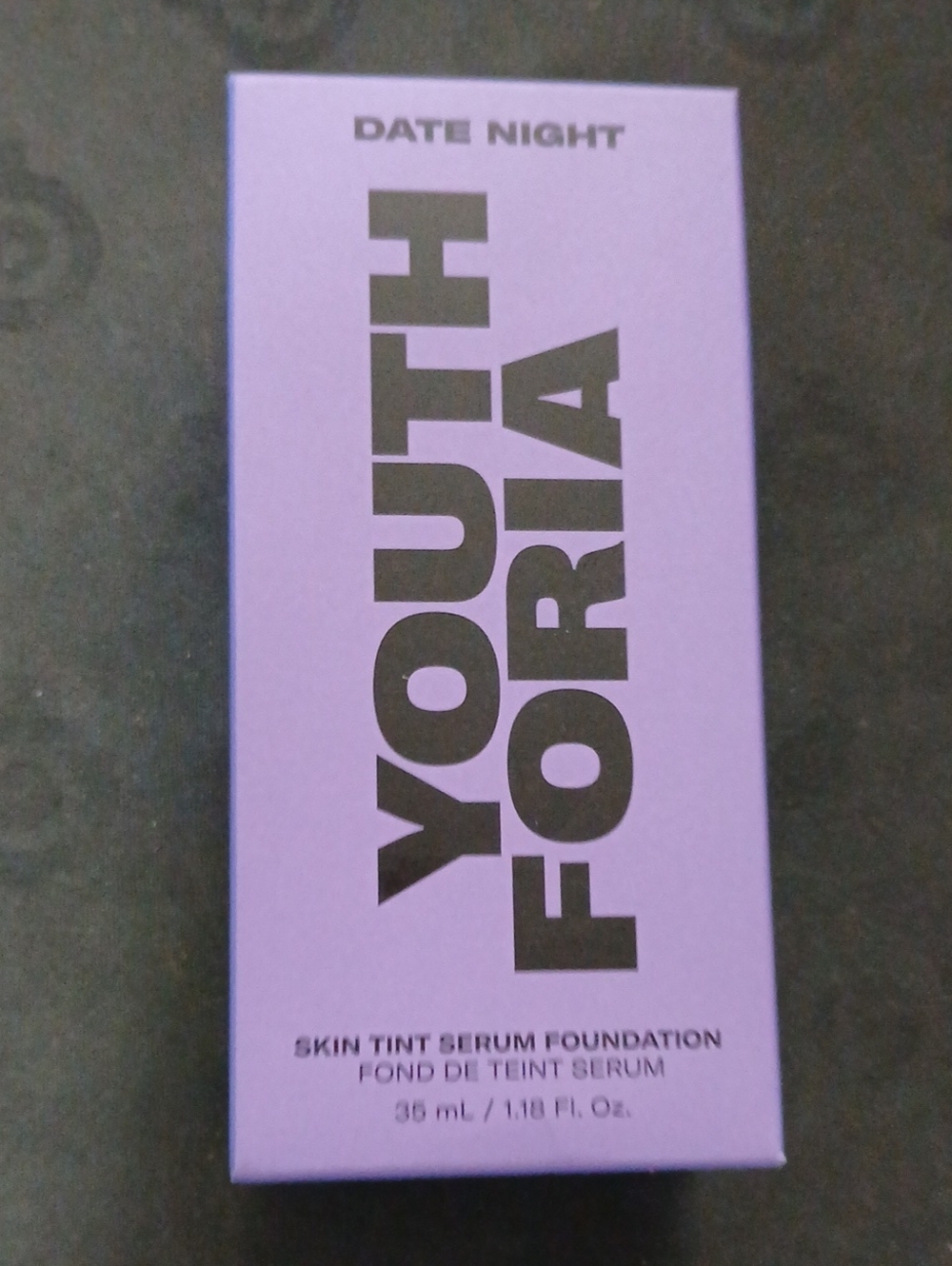 Youth Foria Date Night Skin Tint Serum Foundation - 110Fair Neutral NIB